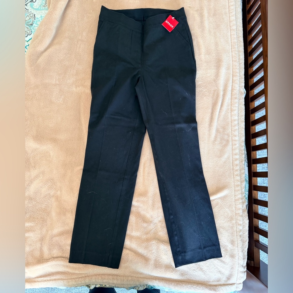 NWT Navy SPANX Navy Boot Cut Pants